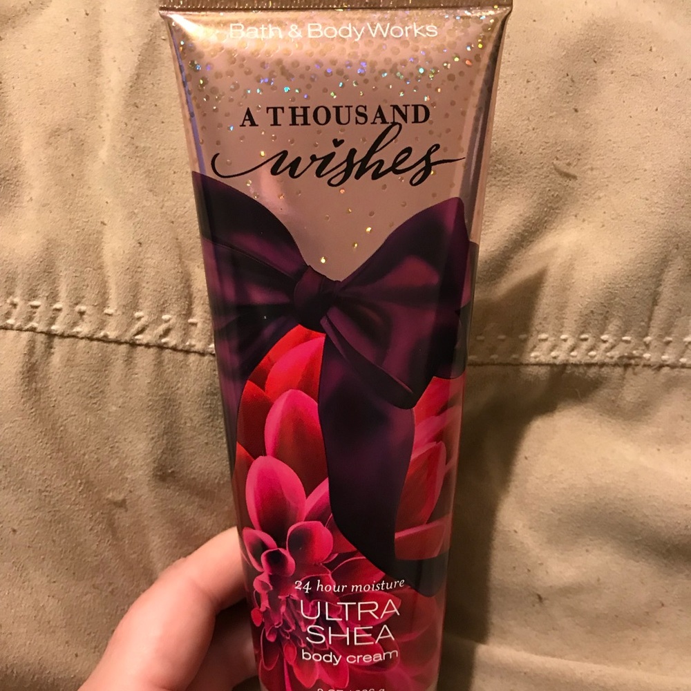Bath and body works body lotion a thousand wishes
